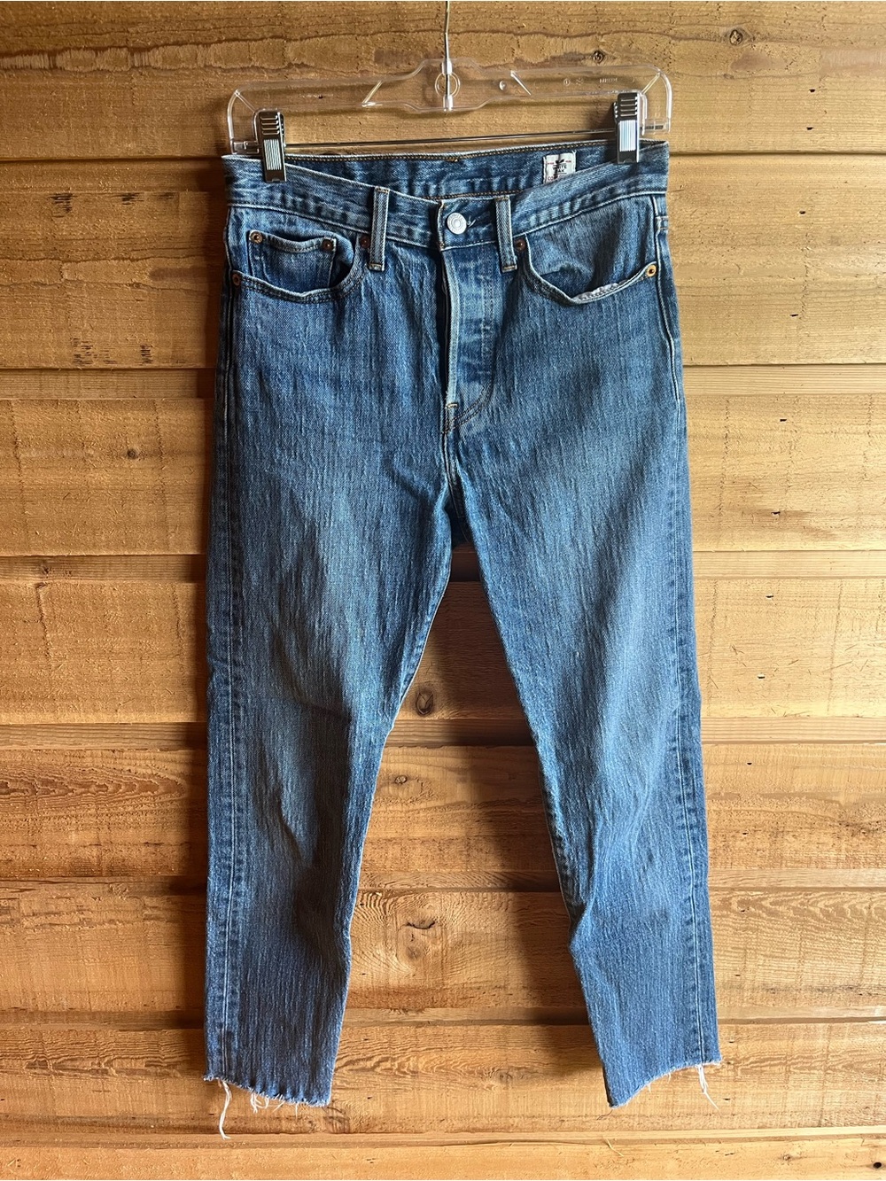 LEVI’S - High-Rise Wedgie made with White Oak Cone Denim in Medium Wash
